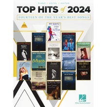 Load image into Gallery viewer, Hal Leonard HL01750181 Top Hits of 2024: Arranged for Piano/Vocal/Guitar-Easy Music Center