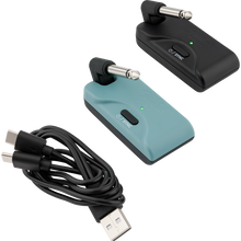 Load image into Gallery viewer, Fender 023-9780-001 Telepath Wireless Instrument System, Mystic Ice Blue and Black-Easy Music Center