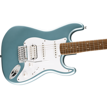 Load image into Gallery viewer, Squier 037-8180-583 Affinity Strat JR, HSS, Laurel FB, Ice Blue Metallic-Easy Music Center
