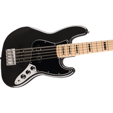 Load image into Gallery viewer, Squier 037-8753-565 Affinity J-Bass V, Active, Maple FB, Black Metallic-Easy Music Center