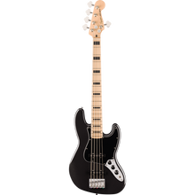 Load image into Gallery viewer, Squier 037-8753-565 Affinity J-Bass V, Active, Maple FB, Black Metallic-Easy Music Center
