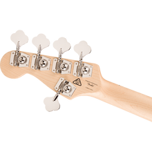 Load image into Gallery viewer, Squier 037-8753-565 Affinity J-Bass V, Active, Maple FB, Black Metallic-Easy Music Center