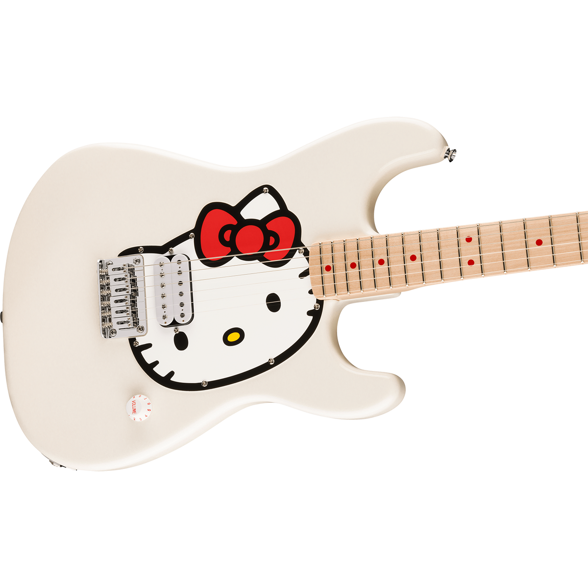ホワイトソリッドボディエレキギター Set with fender case Squier Sonic Stratocaster Limited-Edition Electric Guitar Pack