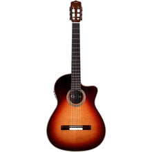Load image into Gallery viewer, Cordoba ORCHESTRA-CE-BRST Fusion Classical Guitar w/ Electronics, Solid Cedar Top, RW b/s, Teardrop Burst-Easy Music Center