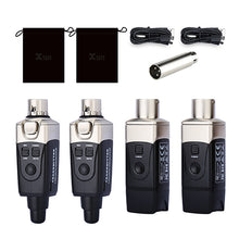 Load image into Gallery viewer, Xvive U3D Dual Microphone Wireless System - 2.4GHz 24bit/48KHz, USB Rechargeable, 100' Range-Easy Music Center