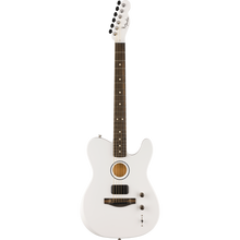 Load image into Gallery viewer, Fender 097-2813-116 LTD Finneas Am Acoustasonic Tele, Satin Arctic White-Easy Music Center
