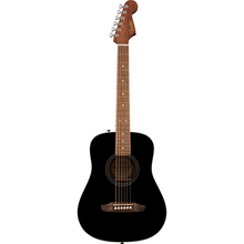 Load image into Gallery viewer, Fender 097-4101-106 Redondo Mini Acoustic Guitar, Spruce Top, Black-Easy Music Center