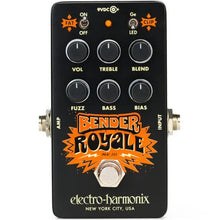 Load image into Gallery viewer, Electro Hrmonix BENDER-BLACK Royale Bender Fuzz Pedal, Black-Easy Music Center