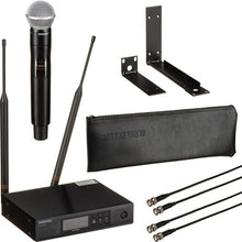 Load image into Gallery viewer, Shure QLXD24/SM58-G50 QLXD2/SM58 Handheld Transmitter with QLXD4 Wireless Receiver-Easy Music Center