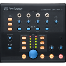 Load image into Gallery viewer, PreSonus MONITORSTATION2 Desktop Studio Control Center with SPDIF input