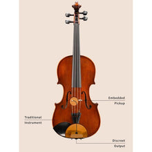Load image into Gallery viewer, Samuel Eastman VL145SBC+ 4/4 Acoustic Electric Violin Outfit-Easy Music Center