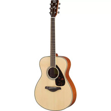 Load image into Gallery viewer, Yamaha FS820 Small Body Nat, Solid Spruce Top, Mahog B/S, RW-Easy Music Center