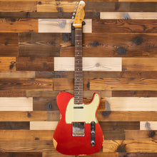 Load image into Gallery viewer, Fender 923-6053-071 Custom Shop (#CZ567797), 1960 LTD Tele, Relic, Aged Candy Apple Red-Easy Music Center