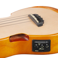 Load image into Gallery viewer, Ibanez AUC10EOPN Concert Ukulele w/ Electronics, Spruce Top, Paulownia b/s, Open Pore Natural-Easy Music Center
