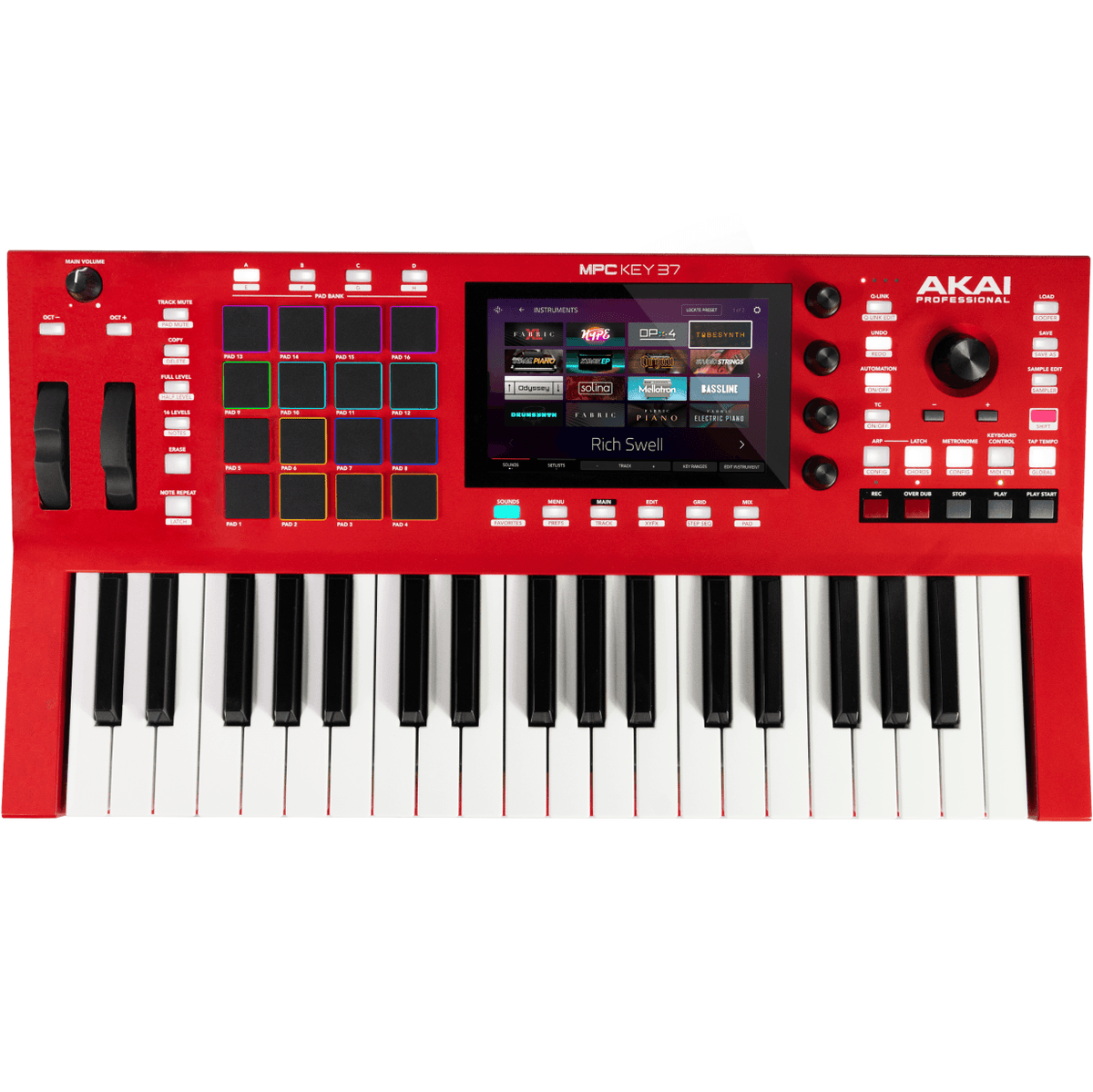 DTM・DAW AKAI MPC Key 37 MPC Key37 Akai MPCKEY37 MPC Key 37 Production Synthesizer Keyboard – Easy