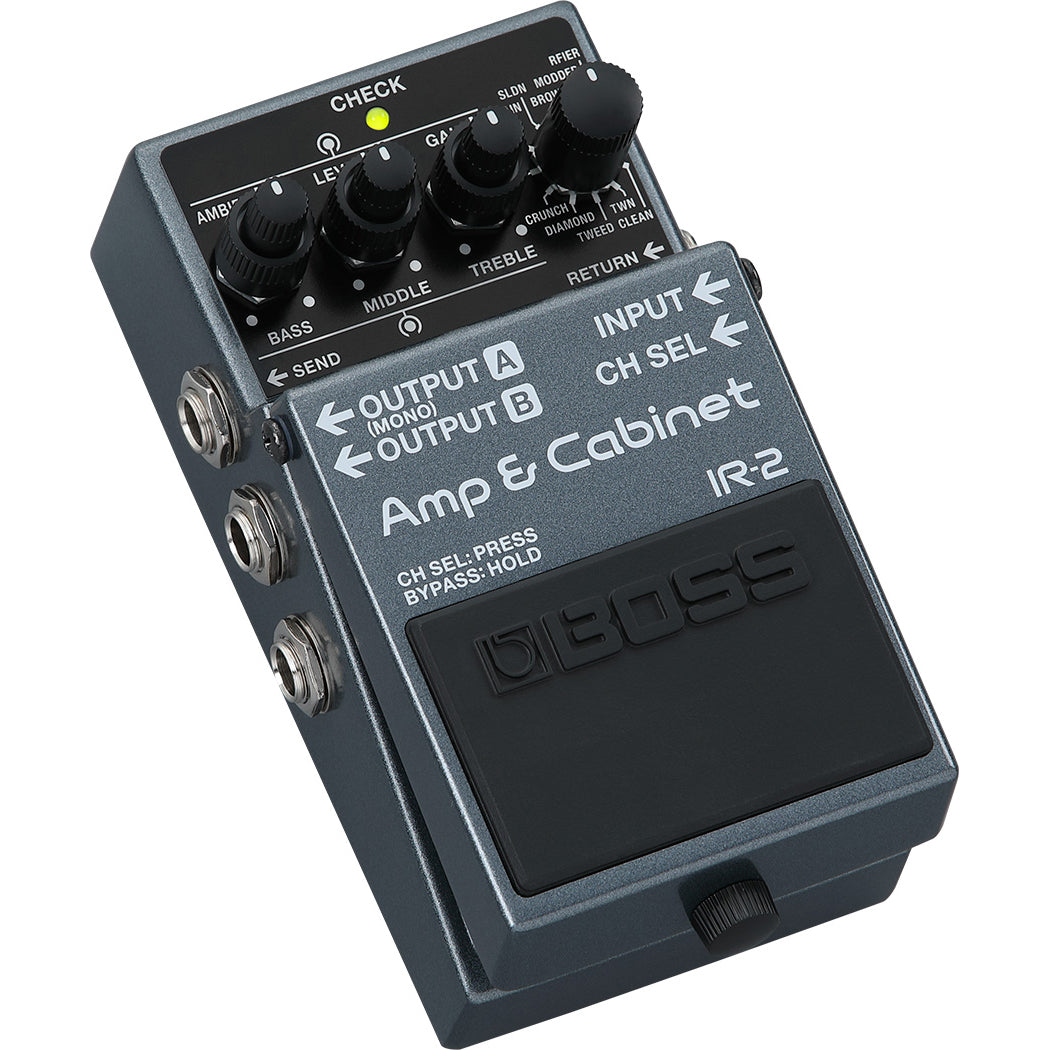 boss modeling pedal Boss IR-2 Amp & Cabinet Pedal