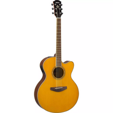 Load image into Gallery viewer, Yamaha CPX600-VT Full Body 25" Scale Acoustic Electric Guitar, Vintage Tint-Easy Music Center