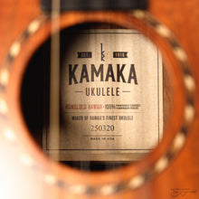 Load image into Gallery viewer, Kamaka HF-38D Deluxe Koa 8-String Tenor Ukulele (#250320)-Easy Music Center