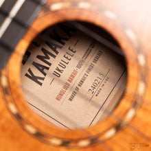 Load image into Gallery viewer, Kamaka HF-1D Deluxe Koa Soprano Ukulele (#240215)-Easy Music Center