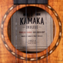 Load image into Gallery viewer, Kamaka HF-3D Deluxe Koa Tenor Ukulele (#240211)