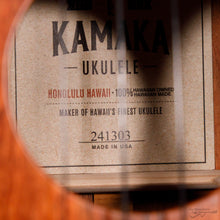 Load image into Gallery viewer, Kamaka HF3 Koa Tenor Ukulele (#241303)-Easy Music Center
