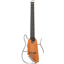 Load image into Gallery viewer, Donner HUSH-I-MAH HUSH-I Silent Guitar, Mahogany, Natural-Easy Music Center