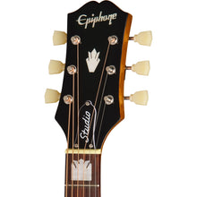 Load image into Gallery viewer, Epiphone EASJ2CANNH1 J-200 Studio, w/ Electronics, Cutaway, Natural
