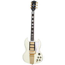 Load image into Gallery viewer, Epiphone ECSGC63CWVGM1 1963 Les Paul SG Custom w/ Maestro Vibrola - Classic White-Easy Music Center