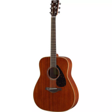 Load image into Gallery viewer, Yamaha FG850 Folk Nat, Solid Mahog Top, Mahog B/S, RW-Easy Music Center