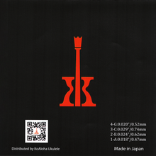Load image into Gallery viewer, KoAloha FLK-SCHG Soprano/Concert Ukulele String, GCEA Set-Easy Music Center