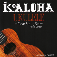 Load image into Gallery viewer, KoAloha FLK-SCHG Soprano/Concert Ukulele String, GCEA Set-Easy Music Center