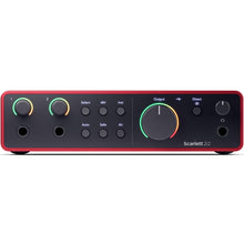 Load image into Gallery viewer, Focusrite SCARLETT2I2-4G Scarlett 2i2 4th Gen Audio Interface-Easy Music Center