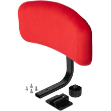 Load image into Gallery viewer, Gator GP-DTH-BR-RD Backrest for Gator Drum Throne, 2" Pad, Height-Adjustable, Red
