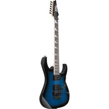 Load image into Gallery viewer, Ibanez GRG320FATBS Gio RG, HH, Infinity PU, w/ Trem, Transparent Blue Sunburst-Easy Music Center