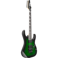 Load image into Gallery viewer, Ibanez GRG320FATEB Gio RG, HH, Infinity PU, w/ Trem, Transparent Emerald Burst-Easy Music Center
