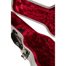 Load image into Gallery viewer, Kala GTC-AT Concert Archtop Ukulele Hardcase, Grey Tweed-Easy Music Center