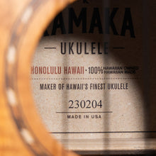 Load image into Gallery viewer, Kamaka HF-2D Deluxe Koa Concert Ukulele (#230204) - 4/27/2023 RA-Easy Music Center