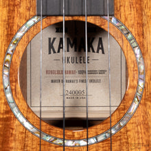 Load image into Gallery viewer, Kamaka HF-3D2I Hawaiian Handmade Deluxe-2 Slotted Tenor Ukulele (#240005)-Easy Music Center
