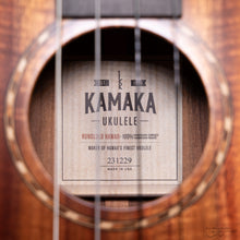 Load image into Gallery viewer, Kamaka HF-4D Hawaiian Handmade Deluxe Koa Baritone Ukulele (#231229)-Easy Music Center