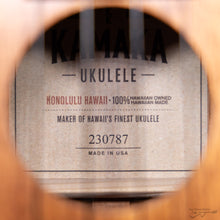Load image into Gallery viewer, Kamaka HF2 Koa Concert Ukulele (#230787) - 7/27/2023 RA-Easy Music Center