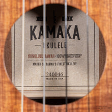 Load image into Gallery viewer, Kamaka HF4 Koa Baritone Ukulele (#240046)-Easy Music Center
