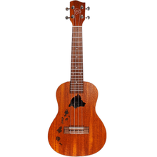 Load image into Gallery viewer, HUG ISLAND-C Concert Ukulele w/ Big Island Sound Hole-Easy Music Center