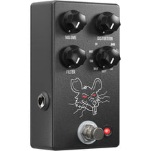 Load image into Gallery viewer, JHS PACKRAT-BLACK Distortion Guitar Pedal w/ Volume and Filter Controls, Black-Easy Music Center