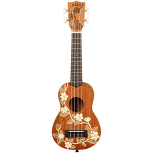 Load image into Gallery viewer, Kala KA-GARDENIA-S Soprano Mahogany Ukulele, Gardenia Design-Easy Music Center