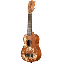 Load image into Gallery viewer, Kala KA-GARDENIA-S Soprano Mahogany Ukulele, Gardenia Design-Easy Music Center