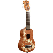 Load image into Gallery viewer, Kala KA-GARDENIA-S Soprano Mahogany Ukulele, Gardenia Design-Easy Music Center
