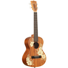 Load image into Gallery viewer, Kala KA-HIBISCUS-T Tenor Mahogany Ukulele, Hibiscus Design-Easy Music Center