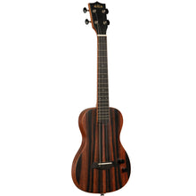 Load image into Gallery viewer, Kala KA-SB-EBY-T Tenor Ukulele Solid Body Striped Ebony-Easy Music Center