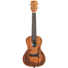 Load image into Gallery viewer, KALA KA-COURAGE-C Concert Mahogany Ukulele, "Courage" Design-Easy Music Center
