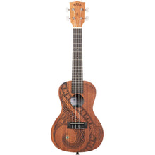 Load image into Gallery viewer, KALA KA-GUIDANCE-C Concert Mahogany Ukulele, "Guidance" Design-Easy Music Center
